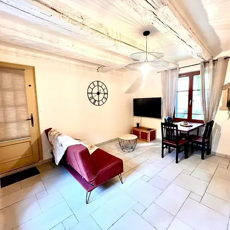 Lejlighed La Jolie Maison Bleue, Au Coeur De L'alsace *