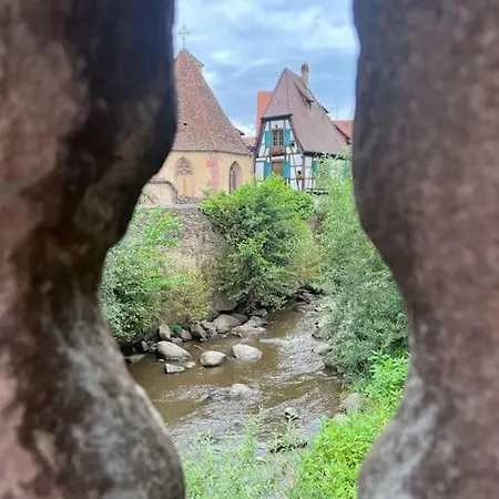 Lejlighed La Jolie Maison Bleue, Au Coeur De L'alsace *