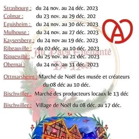 La Jolie Maison Bleue, Au Coeur De L'alsace Lejlighed Kaysersberg-Vignoble