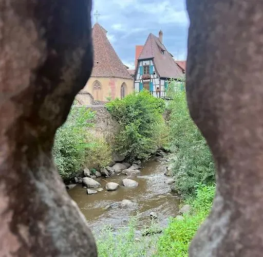 Apartmán La Jolie Maison Bleue, Au Coeur De L'alsace *